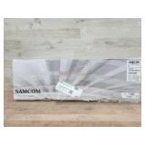 Box of Samcom two-way radios