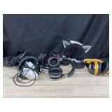 Set of 7 gaming headphones- untested