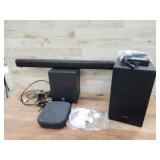 1 Samsung speaker 1 Soundcore headphone 1 Sony