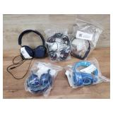Set of 5 headphones
