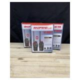 Set of 3 portable two way radio
