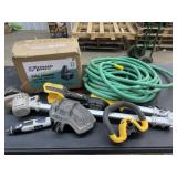 Outside tools & garden hose- untested