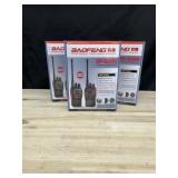 Set of 3 portable two way radio