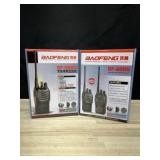 Set of portable 2 two way radio