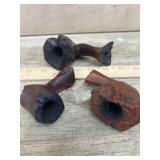 3 Bjarne pipe bowls  NO stems