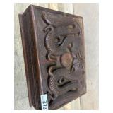 Cherry finish wood box