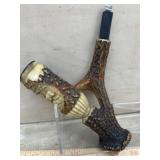 Bone carved Deer pipe  no stem