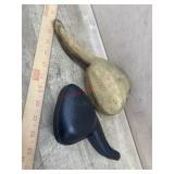 2- Meerschaum pipe cases