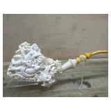 Meerschaum Goddess carved pipe with case
