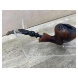 bjarne Denmark pipe with turned stem