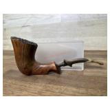 bjarne Pipe with brown stem