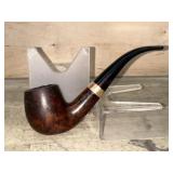 Medico marked pipe with 1/30 14k  RGB  gold band