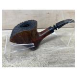 bjarne pipe with brown stem