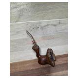 bjarne Denmark pipe with acrylic tan stem with box