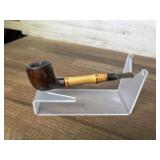 Yellow bole Bamboo pipe