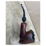 bjarne Denmark pipe with black stem
