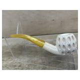 meerschaum Pineapple pipe with acrylic stem