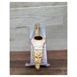 Meerschaum style Mythical figure pipe with