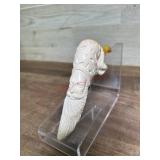 Meerschaum style Mythical figure pipe in case