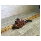 Black Forest Bull Tobacco Pipe 6 Inches