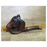 Black Forest Horse Tobacco Pipe 6 Inches