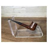 Marked Meerschuam pipe wit black stem