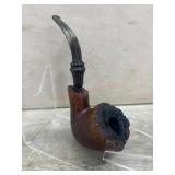 bjarne pipe with brown stem