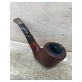 bjarne pipe with brown stem