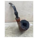 bjarne pipe with brown stem