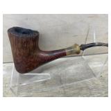 bjarne pipe with brown stem