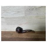 Male carved pipe with #139 marking and un