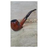Carved self sitter pipe with Jobey stem