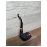 Italy Tiziano marked carved bowl pipe with