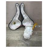Meerschaum Pirate pipe with lined case