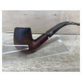 Bent billard style pipe with GBD marked stem
