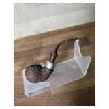 Marked K&P Petersons pipe with vulcanite stem