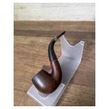 Possible Briar pipe with black stem
