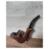 bjarne Denmark pipe with vulcanite stem