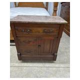 Antique Marble top wash stand