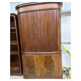 Henkel Harris roll front wardrobe cabinet