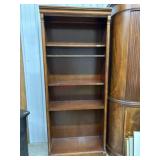 Mahogany finish book case
