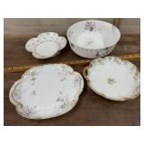 4- Haviland serving dishes