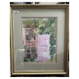 20x22 Front door framed print