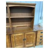 Bassett 2 Door step back book case