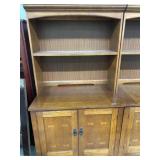 Bassett 2 Door step back book case