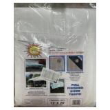 12x20 white tarp