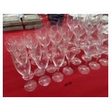 36 Pieces of Orrefors stemware