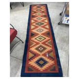 116x31 inch southwest pattern runner
