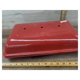 Red Made in France 2 piece cooker