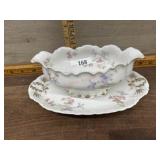 Haviland Limoges gravy boat